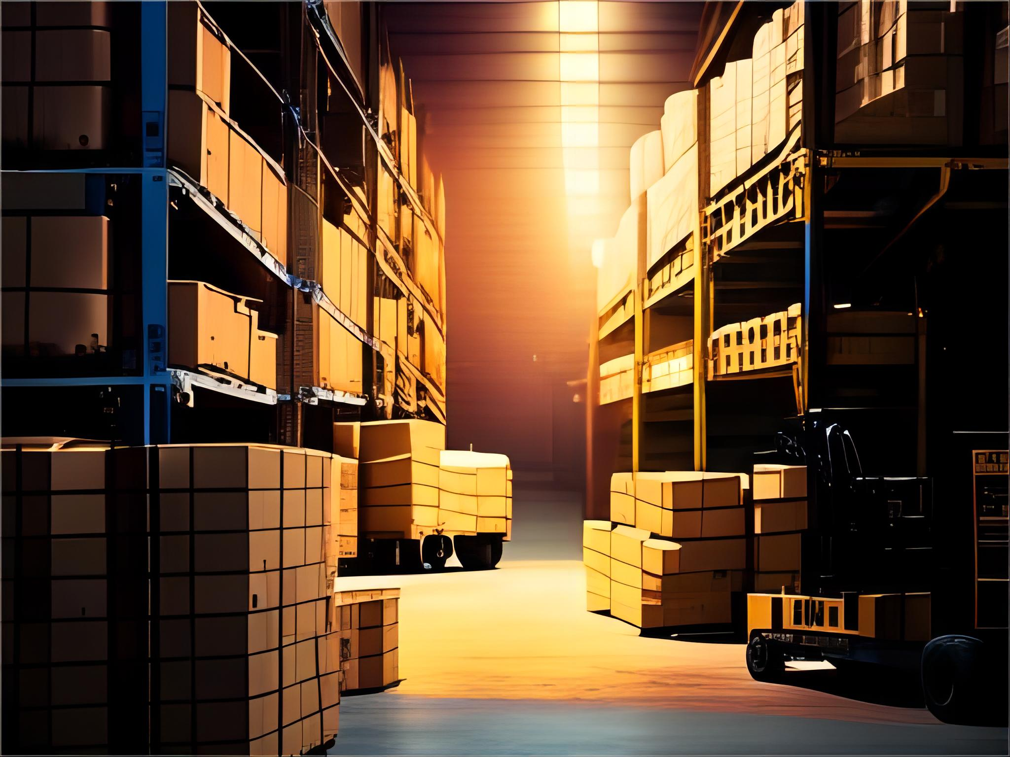 Cargo ship transporting Amazon FBA inventory from China to Canada