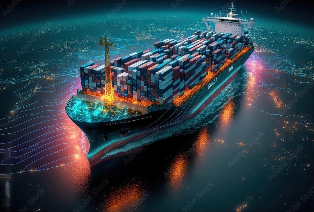 Logistics professional checking customs documents for UAE