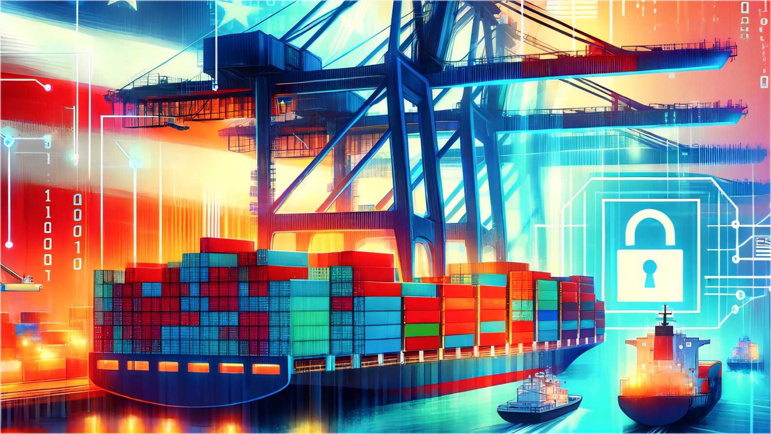 Logistics manager reviewing shipping documents and rates