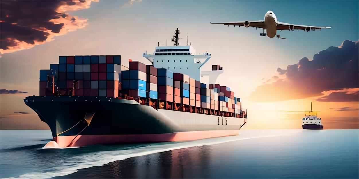 Professional freight forwarder working in a warehouse