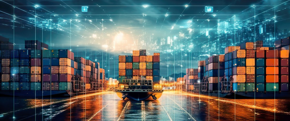 Logistics professional managing shipping documents for Netherlands import